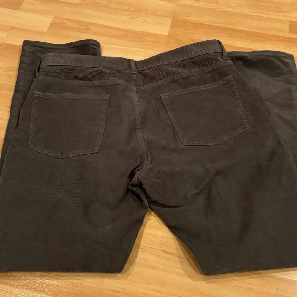J. Crew Men's‎ Dark Gray Corduroy Pants
